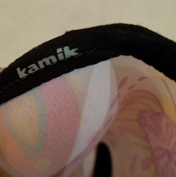 Kamik Rain Boots Tall Rubber Floral Print Water Proof Traction Sole Size 10 NWOT - Picture 2 of 15